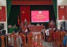 Hội nghị tiếp xúc cử tri trước Kỳ họp thứ 17 HĐND huyện khóa XXII, nhiệm kỳ 2021-2026