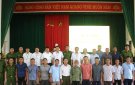 Lễ ra mắt lực lượng tham gia bảo vệ an ninh, trật tự ở cơ sở xã Điền Trung